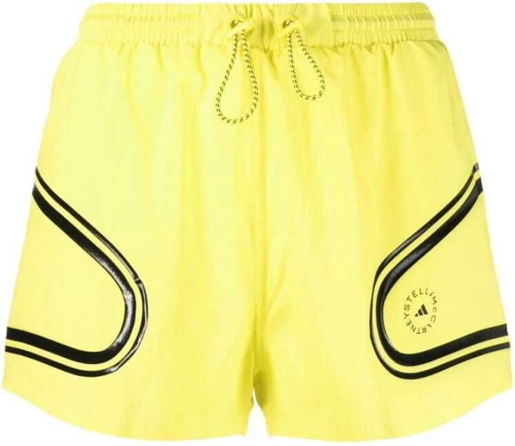 adidas by stella mccartney Adidas door Stella McCartney Shorts geel Dames