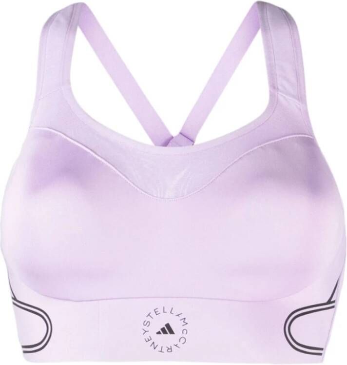 Adidas by stella mccartney Lila TruePace Sportbeha Purple Dames