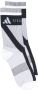 Adidas by stella mccartney Intarsia-gebreide Logosocken Gray Dames - Thumbnail 2