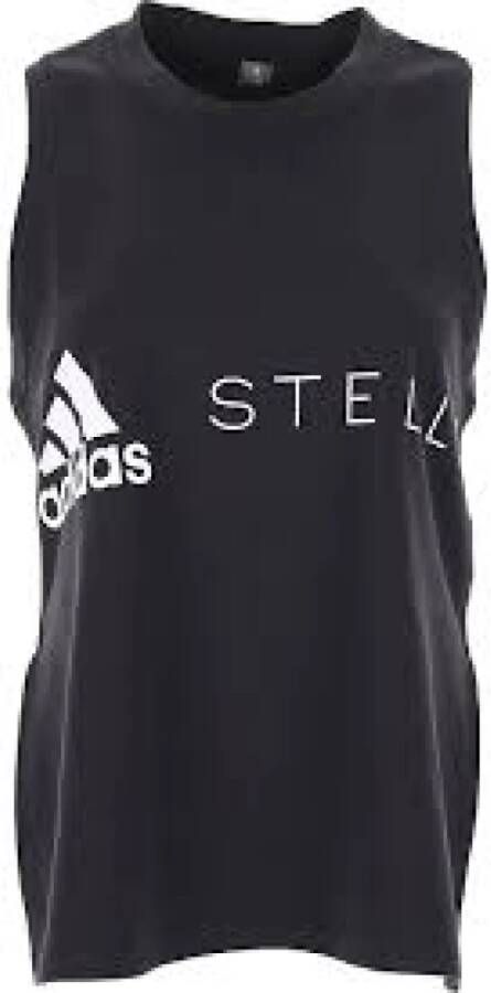 Adidas by stella mccartney Sportswear Logo Tank TOP Zwart Heren