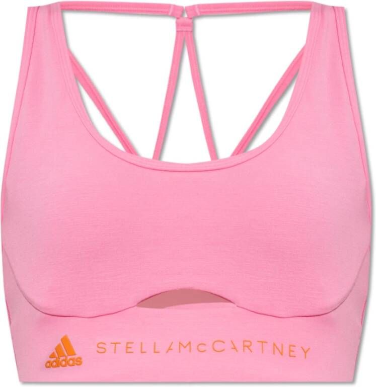 Adidas by stella mccartney Trainings crop top Roze Dames
