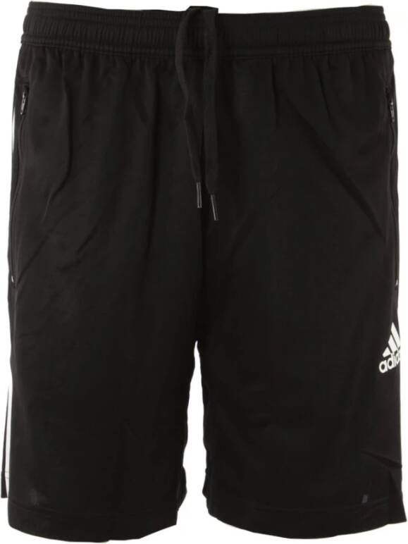 Adidas Casual Shorts voor Mannen Zwart Heren