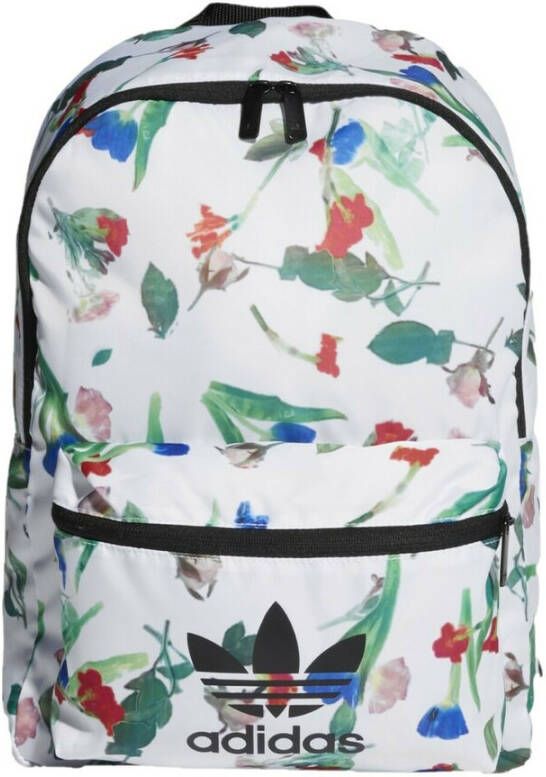 Adidas Classic Mochila Floral Backpack Wit Dames