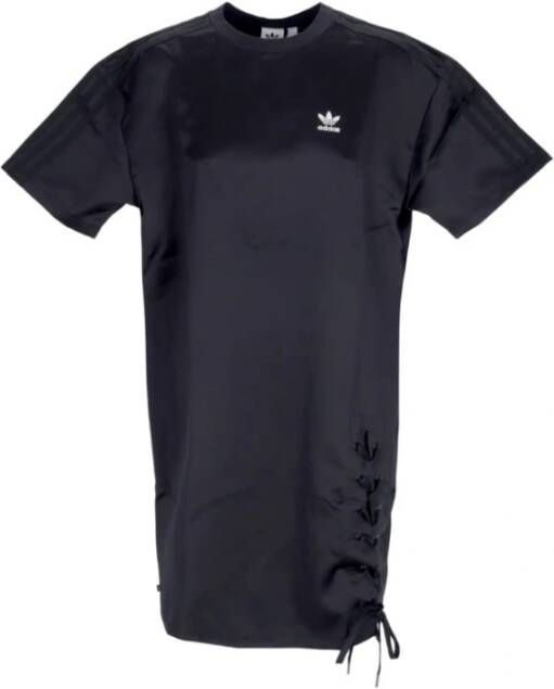 Adidas Daggebreide jurk Zwart Dames
