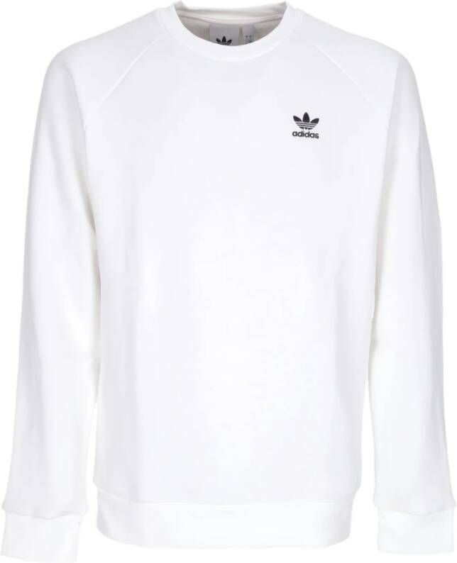 Adidas Witte Crewneck Sweatshirt Streetwear White Heren