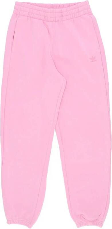 Adidas Essentials Fleece Broek Dames Streetwear Roze Dames