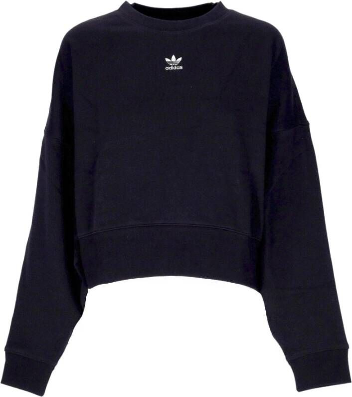 Adidas Essentials Fleece Sweatshirt voor dames Zwart Dames