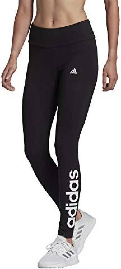 Adidas loungewear essentials high-waisted logo legging zwart dames