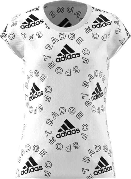 Adidas G Logo TEE ESS JR Wit