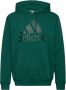 Adidas Essentials French Terry groot Logo Grafische Hoodie Green Heren - Thumbnail 1