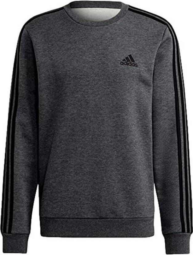 Adidas Heren 3-Stripes Sweatshirt H12166 Grijs Heren
