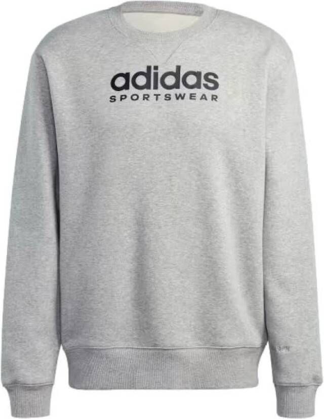 Adidas Heren All SZN Sweatshirt Ic9823 Grijs Heren