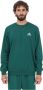 Adidas Groene Heren Sweatshirt met Logo Borduursel Green Heren - Thumbnail 1