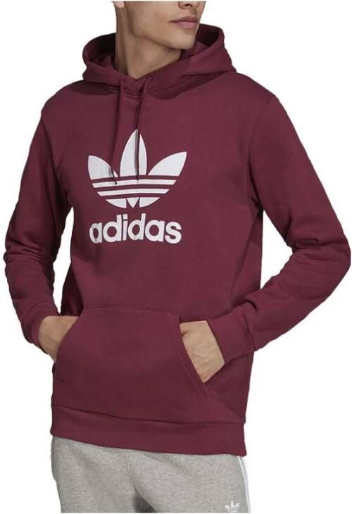 Adidas Hoodies Paars Heren