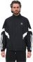 Adidas Iconische Sweatshirt met Rits voor Heren Zwart Heren - Thumbnail 3