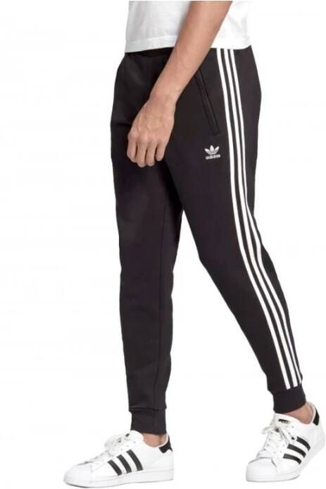 Adidas Originals Tapered fit sweatpants met galonstrepen model '3-STRIPES-PANT'