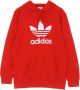 Adidas Klassieke Adicolor Trefoil Hoodie Rood Heren - Thumbnail 1