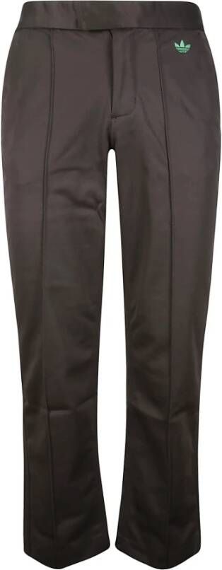 Adidas Leather Trousers Bruin Heren