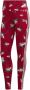 Adidas Power Red Multicolor Leggings Elastische Taille Multicolor Dames - Thumbnail 2