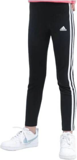 Adidas Sportswear sportlegging zwart wit Sportbroek Katoen Logo 116