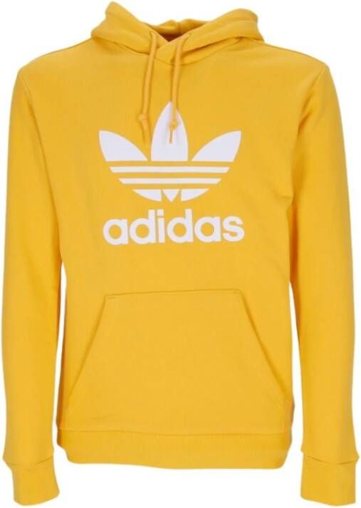 Adidas Lichtgewicht hoodie in Active Gold White Geel Heren