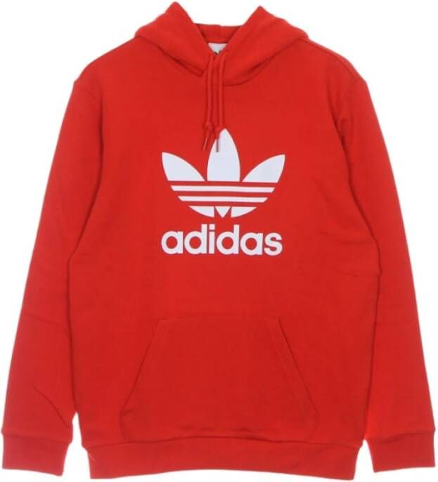 Adidas Lichtgewicht hoodie Trefoil Rood Heren