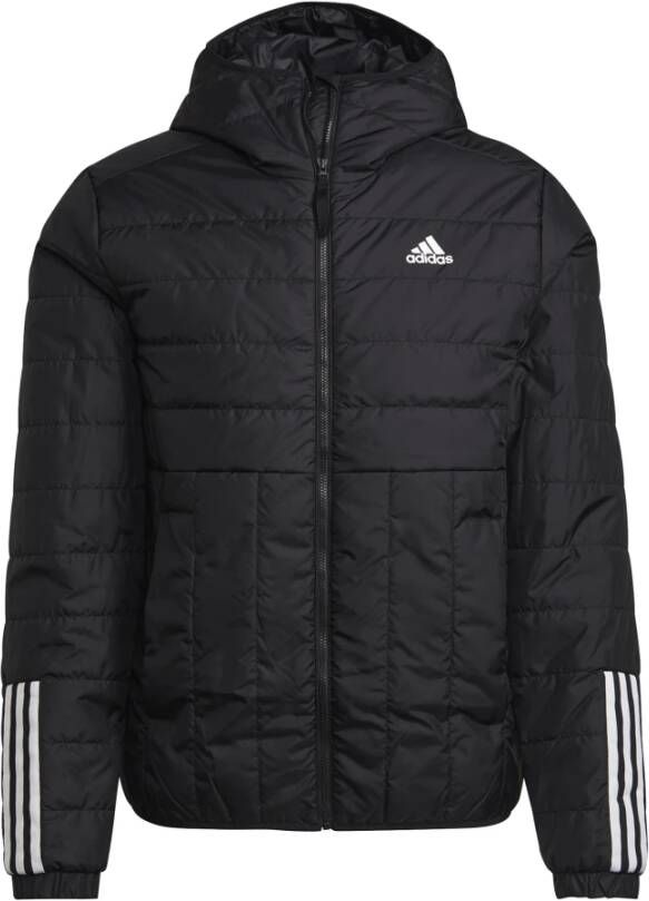 Adidas Lichtgewicht Itavic 3-Stripes Jas Zwart Heren