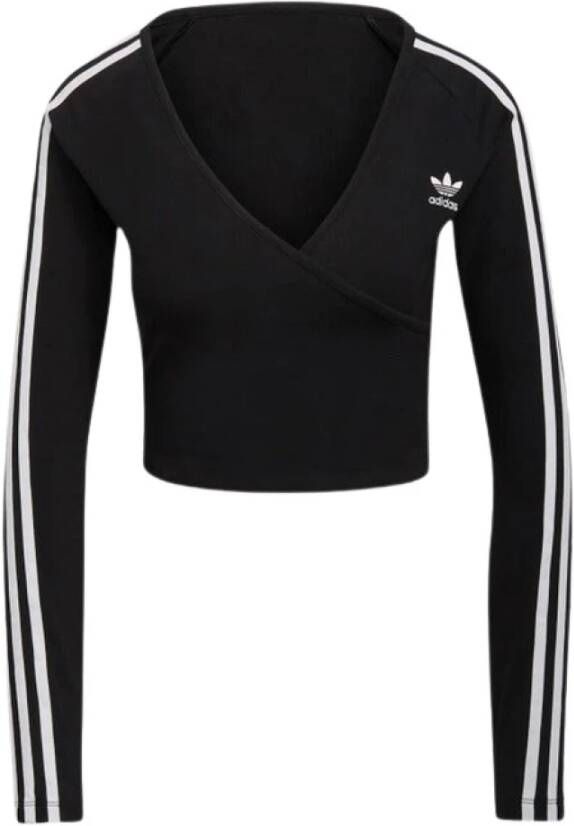 Adidas Long Sleeve Tops Zwart Dames