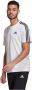 Adidas M 3S SJ Tee Heren Sportshirt White Heren - Thumbnail 1