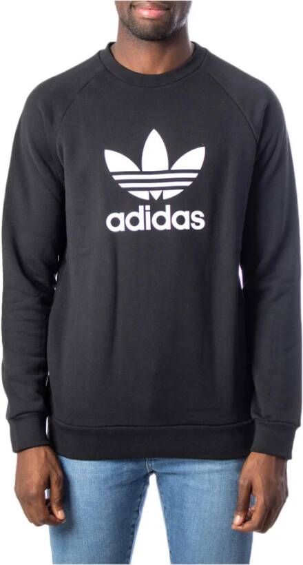 Adidas Men's Sweatshirt Zwart Heren