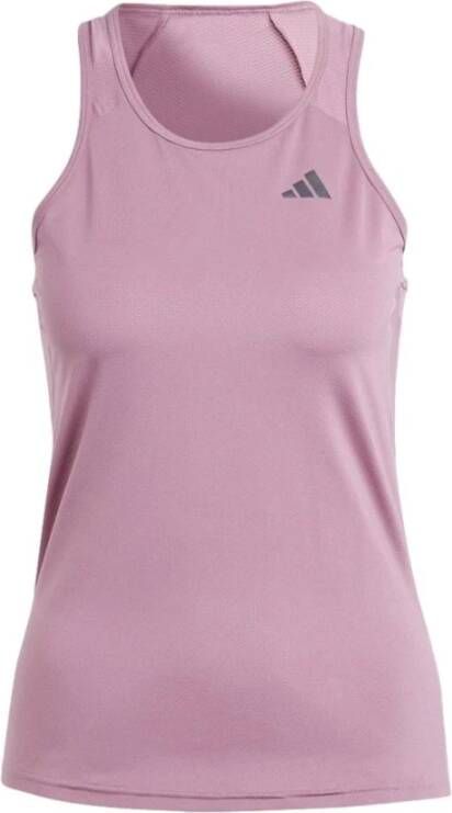 Adidas Modieuze Mouwloze Damesblouse Roze Dames