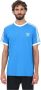 Adidas Originals Lichtblauw Adicolor Classics 3-Stripes T-shirt voor heren Blue Heren - Thumbnail 1