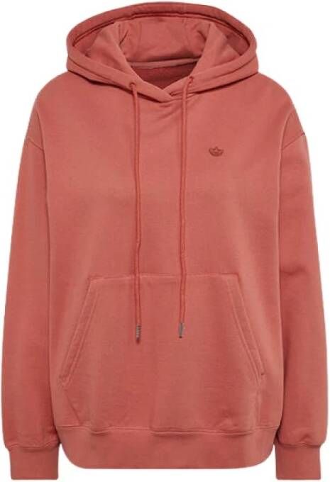 Adidas Originals Adicolor oversize hoodie Bruin Dames