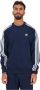 Adidas Originals Blauwe Adicolor Classics 3Stripes Sweater Blauw Heren - Thumbnail 2