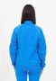 Adidas Originals Blauwe Dames Sweater met Volledige Rits Blauw Dames - Thumbnail 1
