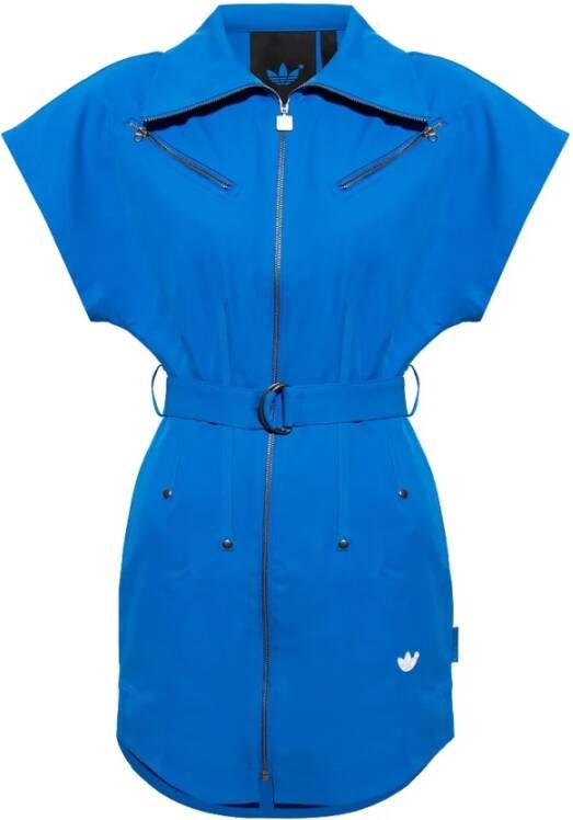 Adidas Originals Blue Version collectie jurk Blauw Dames