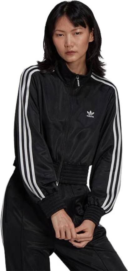 Adidas Originals Bluza Clics High-Shine Track Hf7535 Zwart Dames