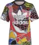 Adidas Originals Dames-T-shirt Rich Mnisi Meerkleurig Dames - Thumbnail 1
