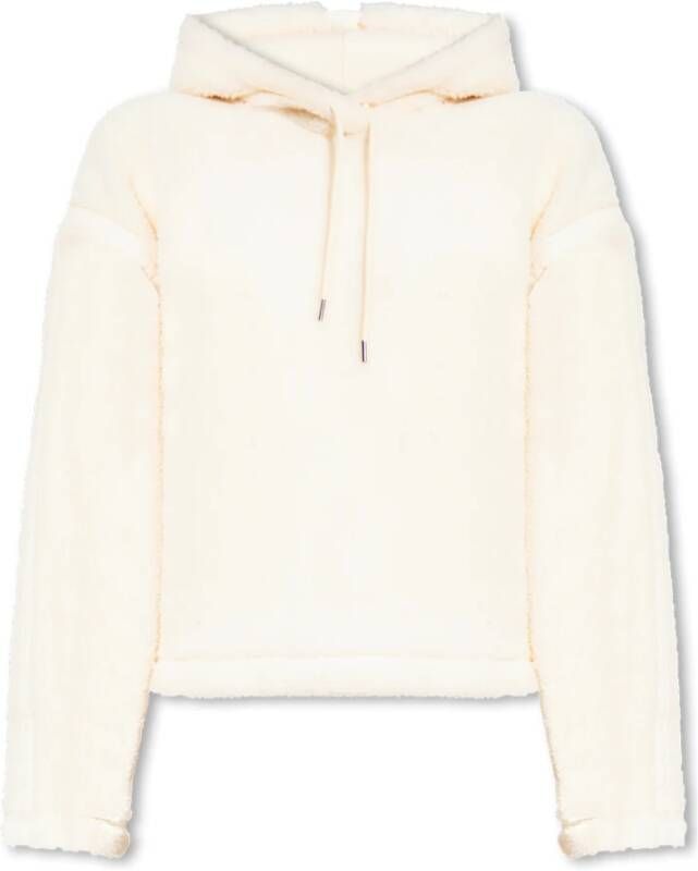 Adidas Originals Essentials Premium Sherpa Fleece Hoodies Kleding wonder white maat: S beschikbare maaten:XS S