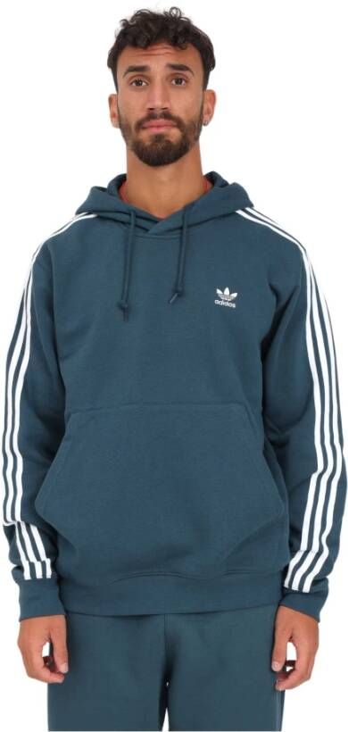 Adidas Originals Adicolor 3-stripes Hoodie Hoodies Heren arctic night maat: XL beschikbare maaten:S M L XL