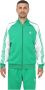 Adidas Originals Groene Zip-Up Sweatshirt met Colorblock Mouwen Groen Heren - Thumbnail 2