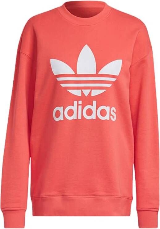Adidas Originals He9537 vrouwen; sweatshirt Rood Dames