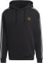 Adidas Originals Hooded sweatshirt met 3 strepen 3-Stripes Zwart Heren - Thumbnail 2