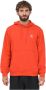 Adidas Originals Heren Oranje Trefoil Essentials Hoodie Oranje Heren - Thumbnail 2