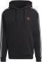 Adidas Originals Hooded sweatshirt met 3 strepen 3-Stripes Zwart Heren - Thumbnail 1