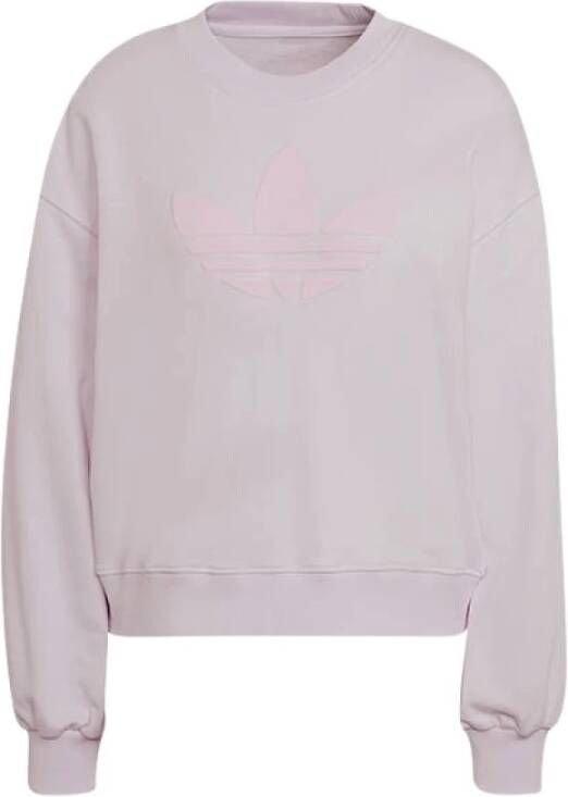 Adidas Originals Hu1604 vrouwen; sweatshirt Roze Dames