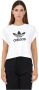 Adidas Originals Iconisch Wit Sport T-shirt voor Vrouwen White Dames - Thumbnail 5