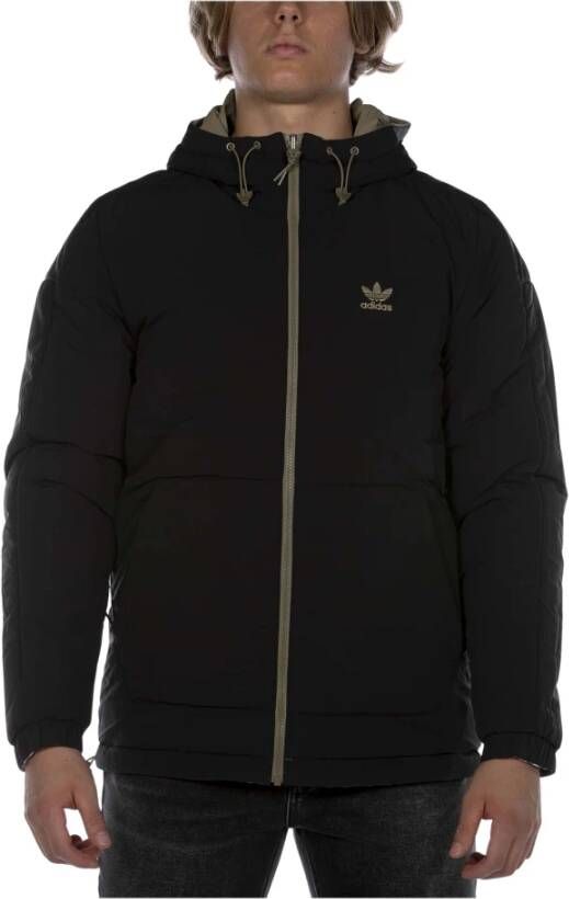 Adidas Omkeerbaar Lichtgewicht Jack Orbit Groen Zwart Green Heren