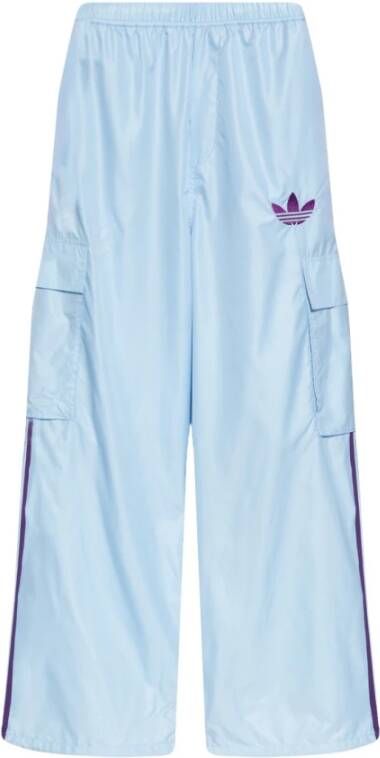 Adidas Kerwin Frost Baggy Track Pants Blue Heren
