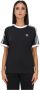 Adidas Originals Klassieke 3-Stripes Dames T-shirt Zwart Black Dames - Thumbnail 1